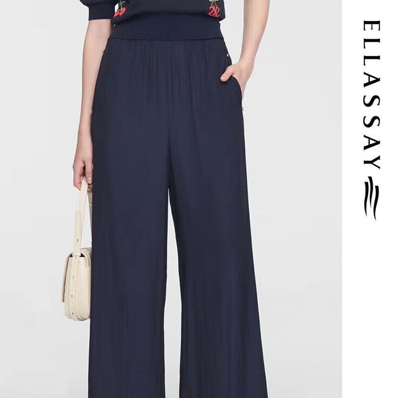 

ELLASSAY Simple Versatile Elastic Waist Women s Pants L