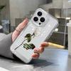Minimal rose is suitable for iPhone17 mobile phone case 16pro niche x Apple 15 all-inclusive 13 Xiaohongshu the same 14