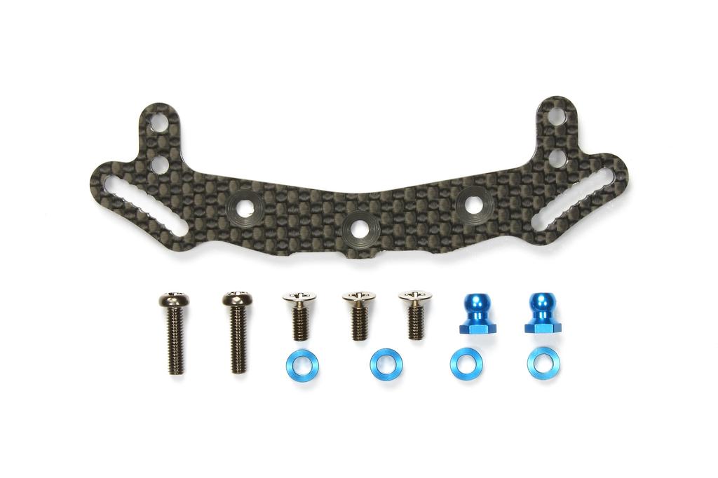 Tamiya Options 1524 Carbon Damper Stay 54524 Hop-Up No. OP.1524 (Rear)