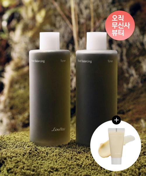 

Lowlize [2 Pack] [moisture Cica Toner] First Balancing Fast Calming Large Capacity Toner 400ml Total 800ml NONE