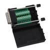 DB15 DB15 Connector Solderless Male Connector 15 Pin Breakout Board with Case 15 Pin D‑SUB Male Terminal Adapter Wiring Systems
