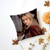 RReese Witherspoon Cushion Cover Washable Linen Pillowcase Soft  for Daily Sofa Bed Home Room Decor