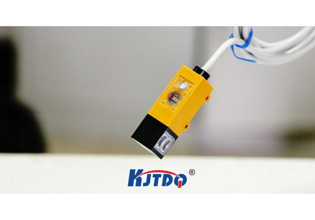 KJTDQ Rectangular Photoelectric Sensor: Through-beam or Diffuse, 24V, Customizable