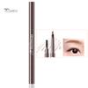 Puntos Dual Head Automatic Rotary Triangle Eyebrow Pencil Brush Non Smudge Eye Cosmetic