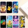 POKEMON Cartoon Phone Case for Motorola Edge 20 30 S30 40 50 Fusion Lite Plus Pro Ultra Neo One Action Zoom Hyper Power Macro Vision