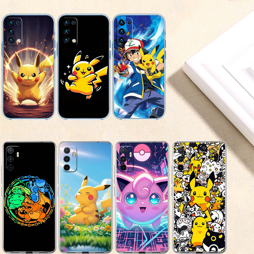 POKEMON Cartoon Phone Case for Motorola Edge 20 30 S30 40 50 Fusion Lite Plus Pro Ultra Neo One Action Zoom Hyper Power Macro Vision