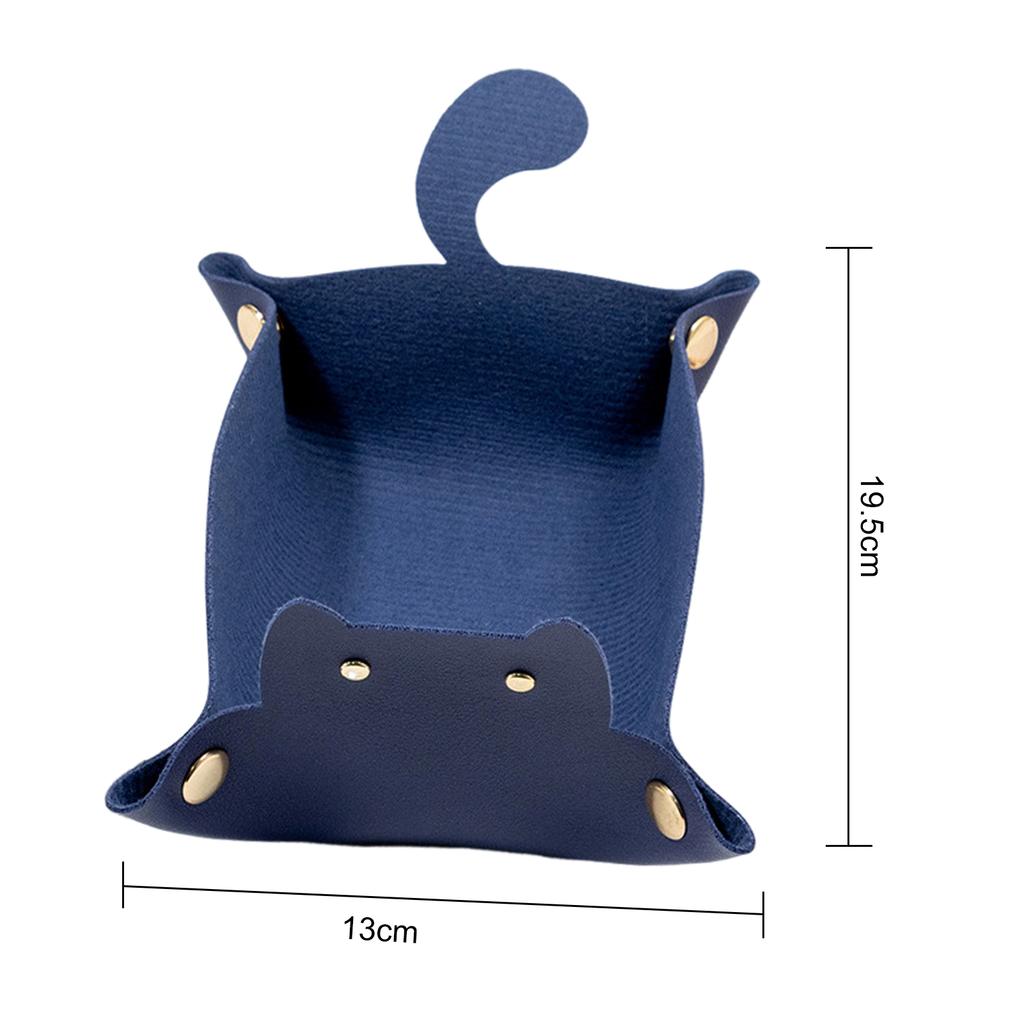 Söt Kanin Förvaringsbricka Kreativa Figurer Ornament Vardagsrum Veranda Skrivbord Hem Hartsdekoration Nycklar Godisförvaring Heminredning