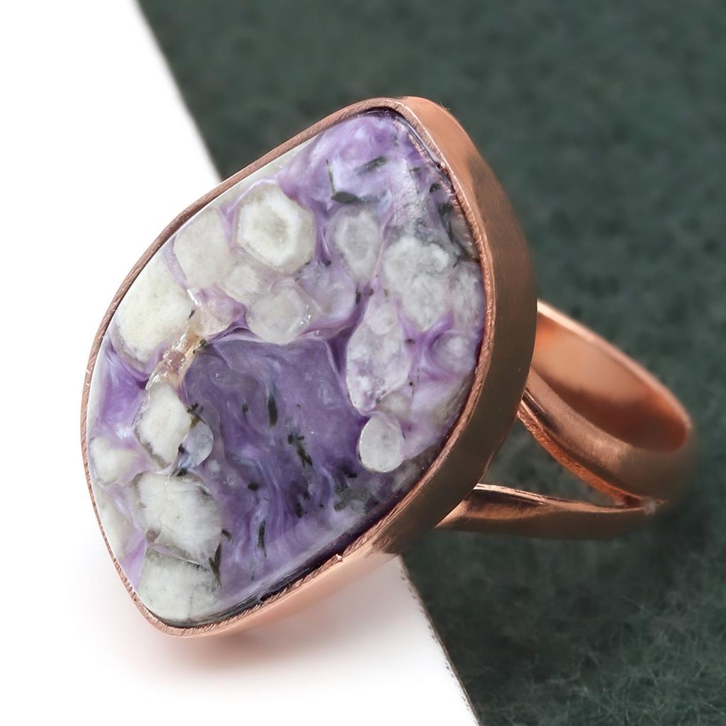 Cheroite Gemstone Handmade Silver Jewelry  "12"
