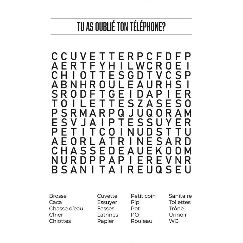 WC Humor French Commentary Toilet Quote Different Ways Poster Print Wall Art Pictures Canvas Painting Living Room Home Decor