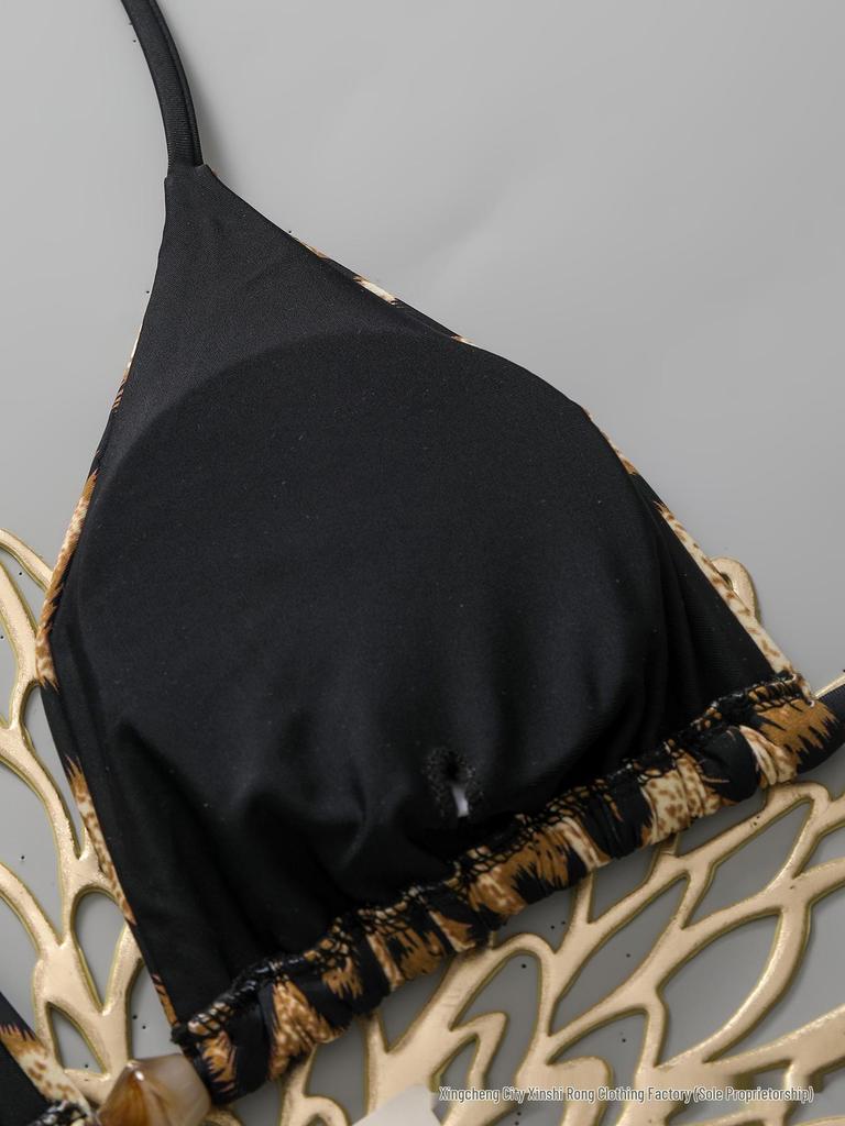 Leopard Print Thong Bikini Swimsuit - Sexy & Stylish 2026