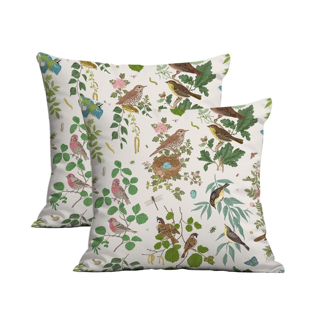 New Creative European Retro Floral Pillowcase Double-sided Printed Home Cushion Pillowcase Multiple Styles Available