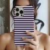 French Lazy Navy Style Striped iPhoneAIR Mobile Phone Case Is Versatile and Durable Apple 11Pro Ultra-thin Matte Case