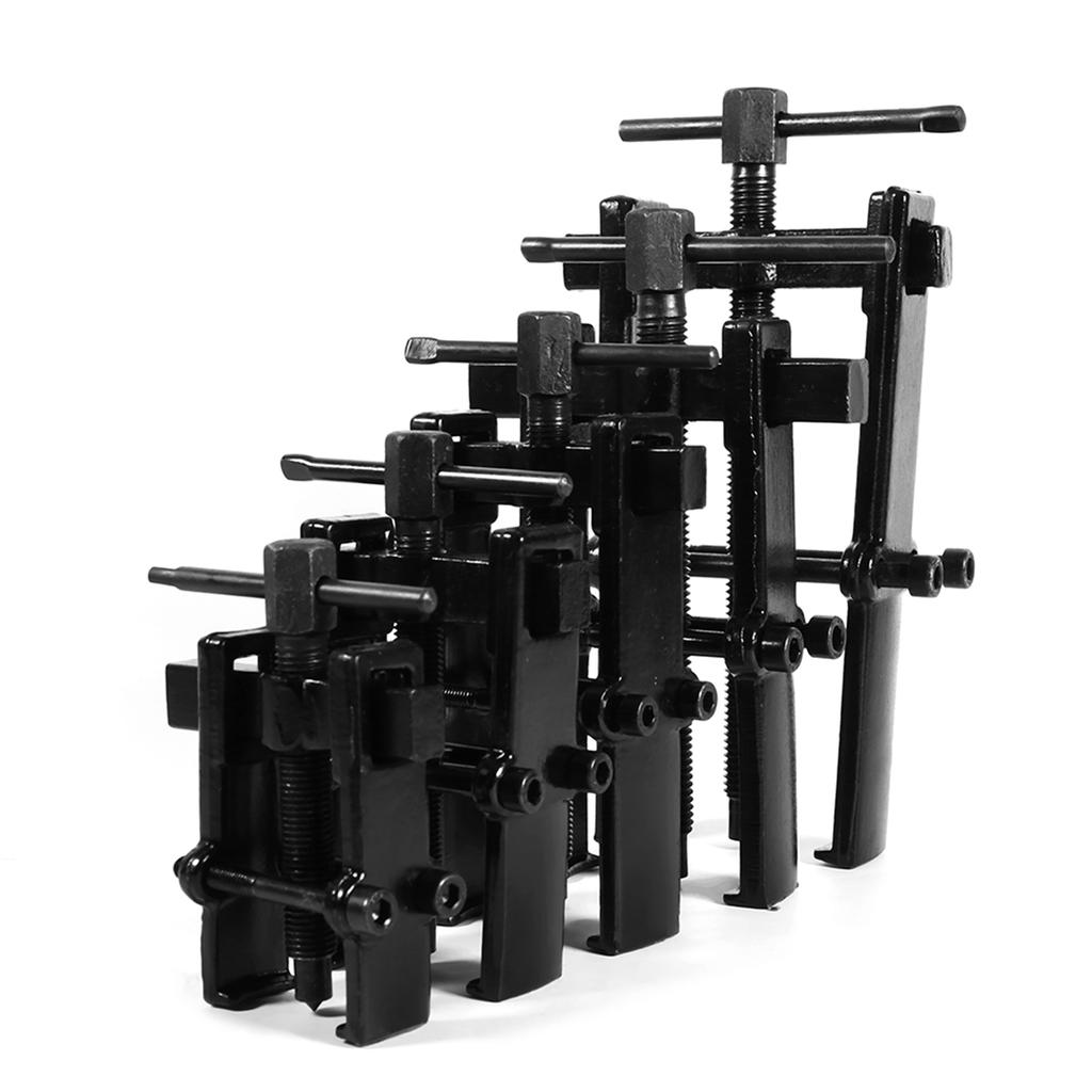 Zweiarmiger Abzieher mit zwei Beinen Langlebiger Lager-Zahnradabzieher Abzieher Handwerkzeug Kohlenstoffstahl Handreparaturset 2,5 3 4 6 8 Zoll