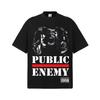Public Enemy Graphic TShirt Unisex Women Oversized Hip Hop Group Casual Cotton Short Sleeve Retro Streetwear Fashion Top