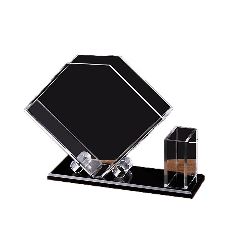 Homeglen European Style Acrylic Tissue Box with Toothpick Holder