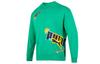 Sweatshirts Men's Green Crew Neck Moderate Regular 539968-36