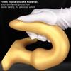Gold Silicone Anal Plug Super Long Deep Anal Expander Masturbation for Men Adult Sex Toys Fisting Strap on Penis BDSM
