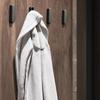For RV Bathroom Home Camper Caravan RVInterior Accessories  Aluminium Alloy Foldable Clothes Hook Storage Camper Van Accessories