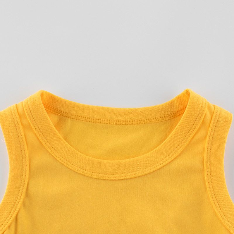 27Kids Men's Cotton Sleeveless I-Shaped Children's Clothing