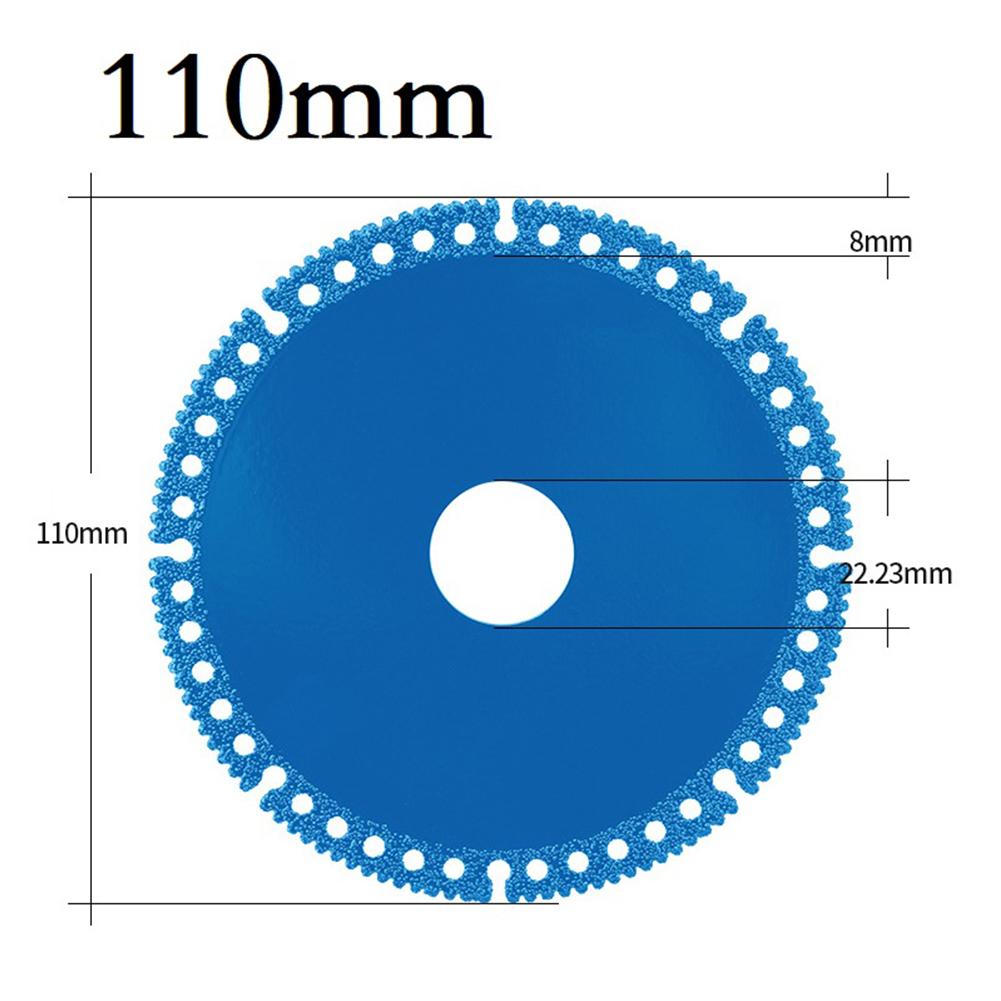 Aluminum Aluminum Alloy Diamond Saw Blade Cutting Disc Blade 10cm/3.93 In Composite Green Multi-function Steel
