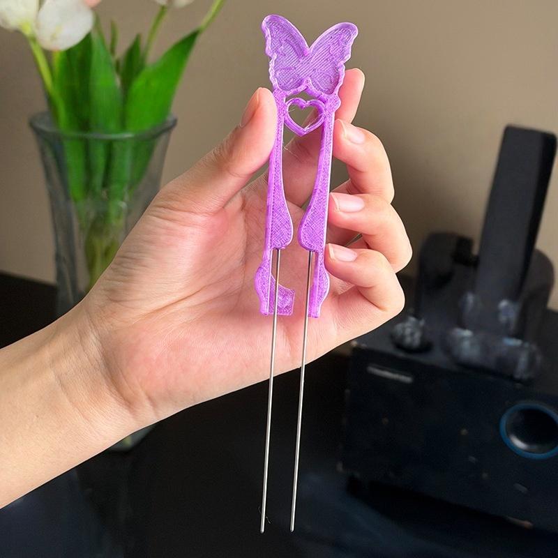 

1Pcs Diy Multifunctional Collage Beans Clip Point Grip Collage Beans Pen Handheld Collage Bead Tool