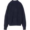 Nike Life Long Sleeve Military Henley Sweater 'Obsidian' Men's FN3119-451