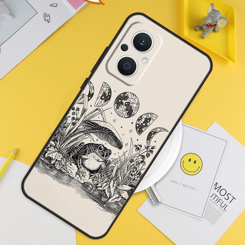 Occult Witchcraft Moon Gothic Witch For OPPO Reno 8T 7 8 Lite 10 11 12 13 14 Pro 11F 12F 13F 14F OPPO Find X8 X5 X6 Pro Case
