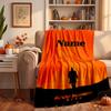 Blade Runner Custom Flannel Blankets Soft Warm Cozy Throws for Home Decor Holiday Gifts
