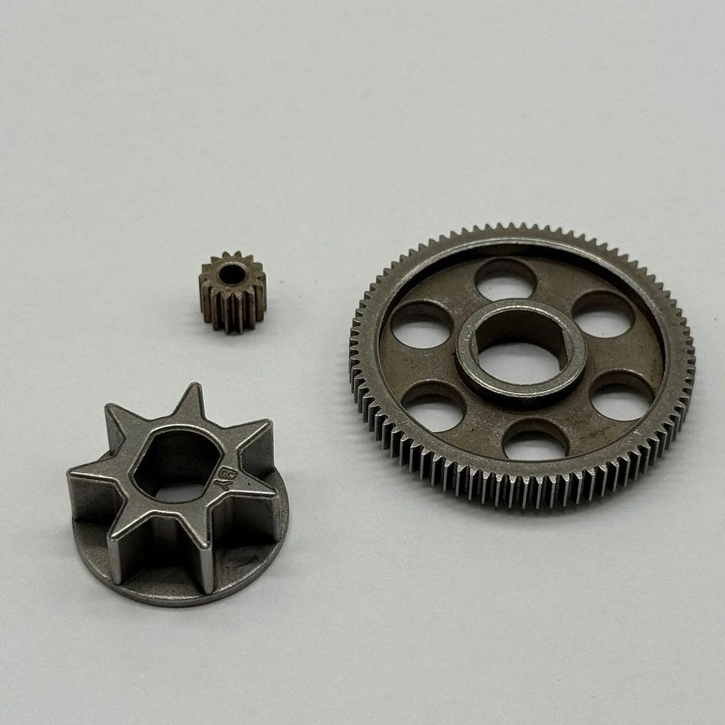 3Pcs Large Gear for 4"/6" Mini Electric Chainsaw - Single Hand Li-Ion Chainsaw Felling Saw Replacement DIY Accessories