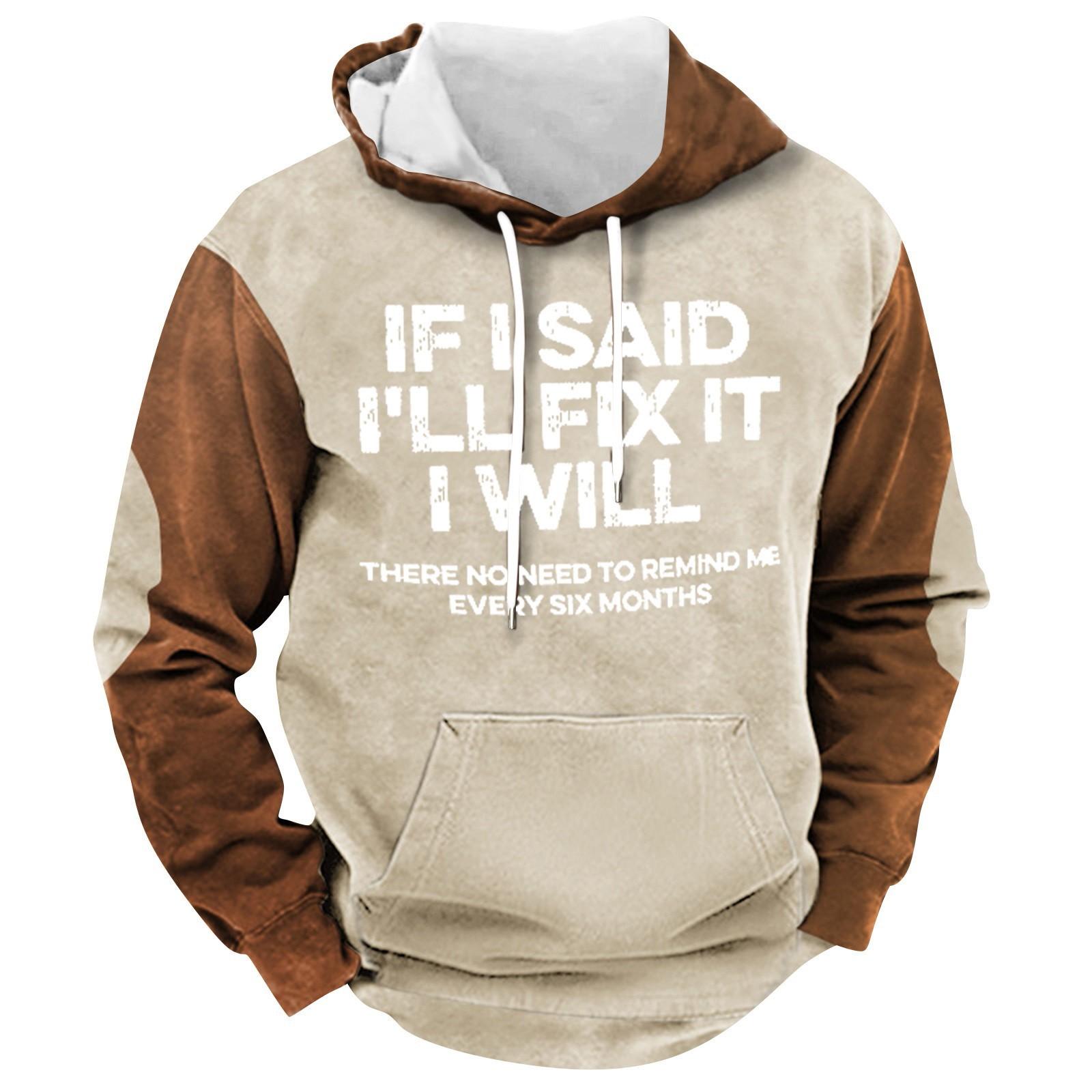 

Мужское теплое плюшевое пальто с принтом, флисовый свитер, повседневное пальто, свитер с карманами, зимнее пальто M бежевый