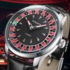 Orologio al Quarzo Impermeabile da Uomo, Tendenza Moda Luminoso, con Cinturino in Pelle