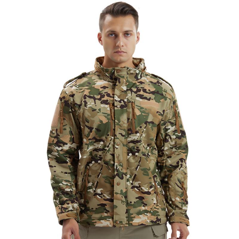 Buy Men's Autumn and Winter Outdoor Sports Camouflage Waterproof Jacket