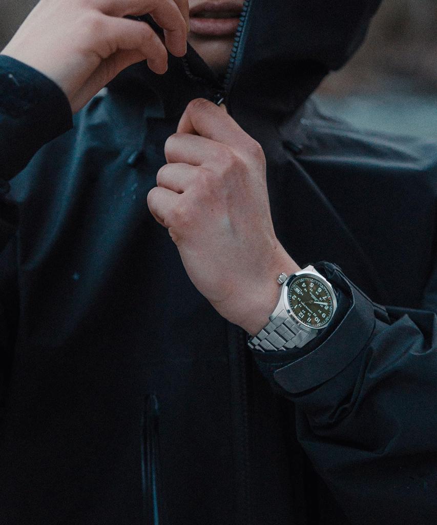 Hamilton Khaki Field Automatic Officially Guaranteed Watch, H70455160, Unisex, [Imported]