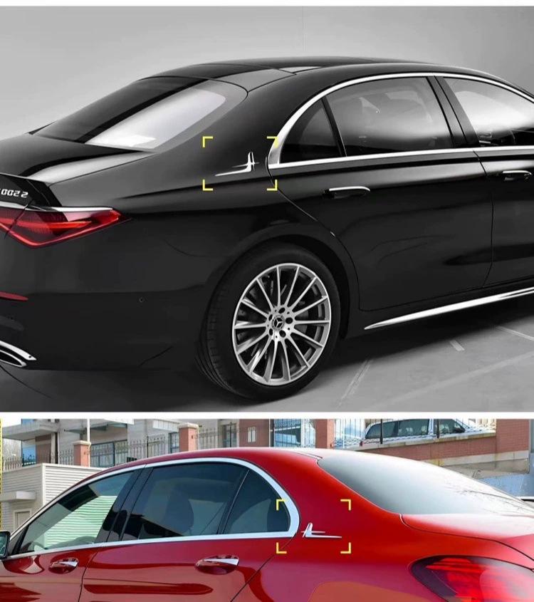 Mercedes-Benz C- & E-Klasse Langversion Seitenlogo Dekorative Autoaufkleber