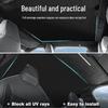 Tesla Cybertruck Ice Crystal Sunroof Sunshade: Car Roof Skylight Sunscreen & Heat Insulation.