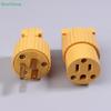 L5-15R L5-15P 15A US Industry Power Socket Plug Male Female 3 Pole Locked Wiring Connector L6-15R 6-15P Type B Yellow