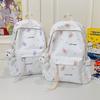 Schoolbag Japanese ins Girl Cute Bear Backpack High School Student Simple Travel Backpack Female School Bag Junior High School Student
