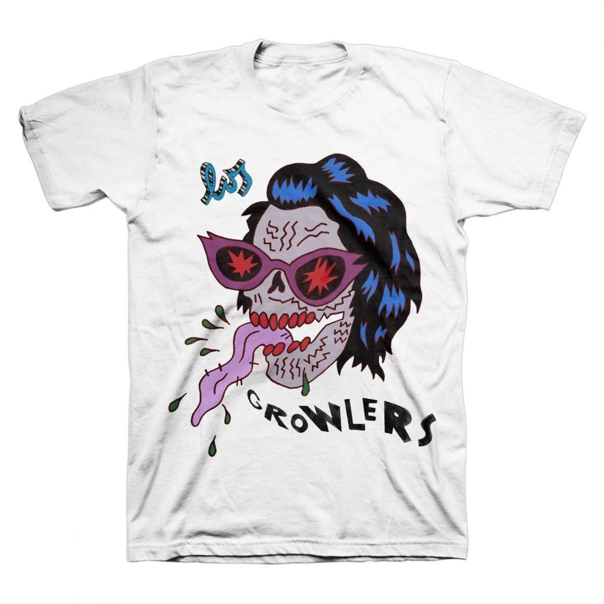 The Growlers Garage Rock Bands Cotton Loosefitting Surf Music Tshirt M