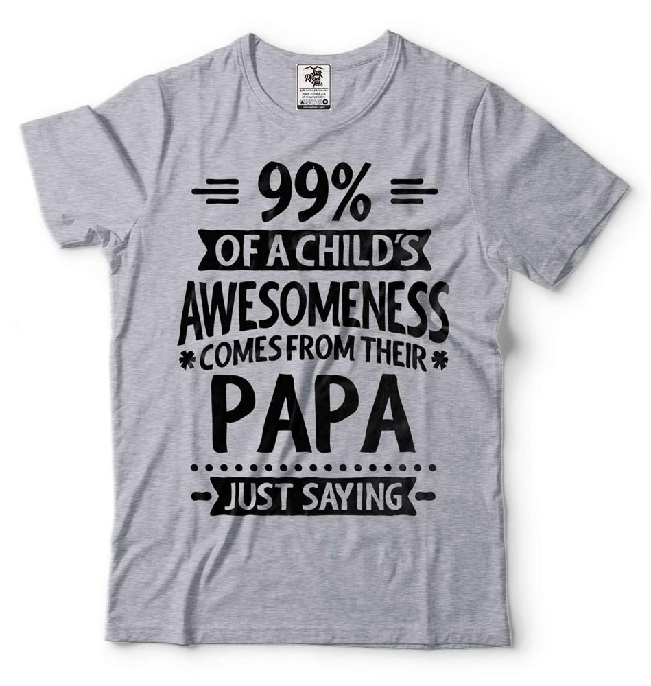Mens Papa T-shirt Papa Shirts Father s Day Papa Tshirt Papa Gifts Funny Tshirt Unisex T-Shirt M