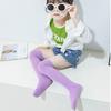 Atmungsaktive Baumwollstrümpfe für Mädchen Kleinkind Bonbonfarbe Überknie-Socken Frotteeschlingen-Socken für Herbst Frühling