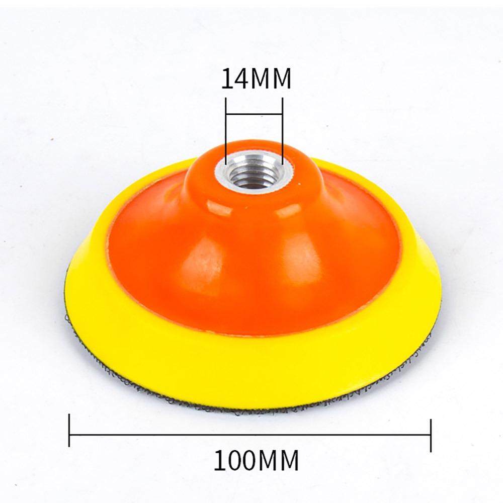 100mm/125mm Plate Backing Pad PU Sanding Pad Holder Durable Sponge polishing disc