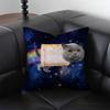 Funny Rainbow Cat Pillow Case Fashion Square Pillowcase Bedroom Sofa Room Ins Decoration Leisure