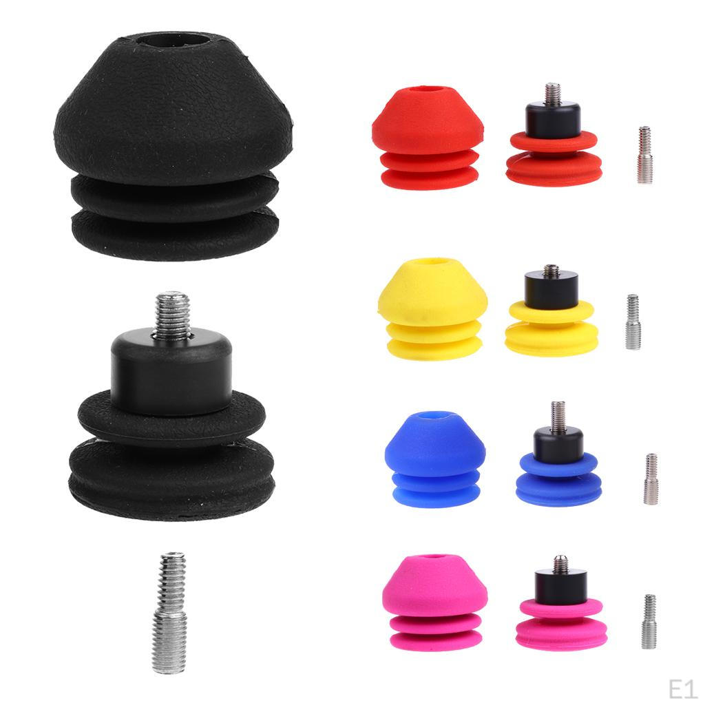 2 Pieces 15mm Rubber Recurve Bar Stabilizer Accessories