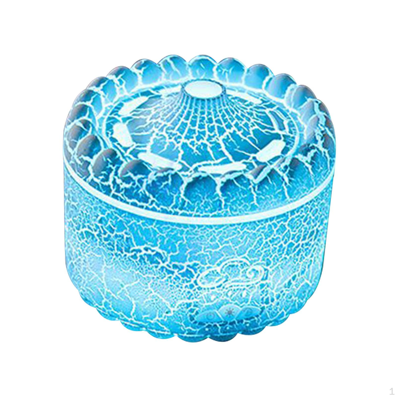 

Зволожувач повітря з дифузором ефірних олій і кольоровим освітленням для спальні білий