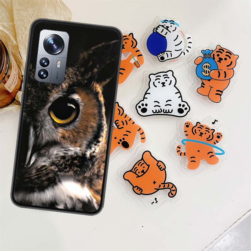 

Snow Cute Owl Animal Phone Case For Xiaomi Poco X7 F6 F5 Pro F7 14 Ultra Mi 15 11 Lite F3 M6 M5S M4 11T 10T Pro Cover Capa Xiaomi Poco M5S