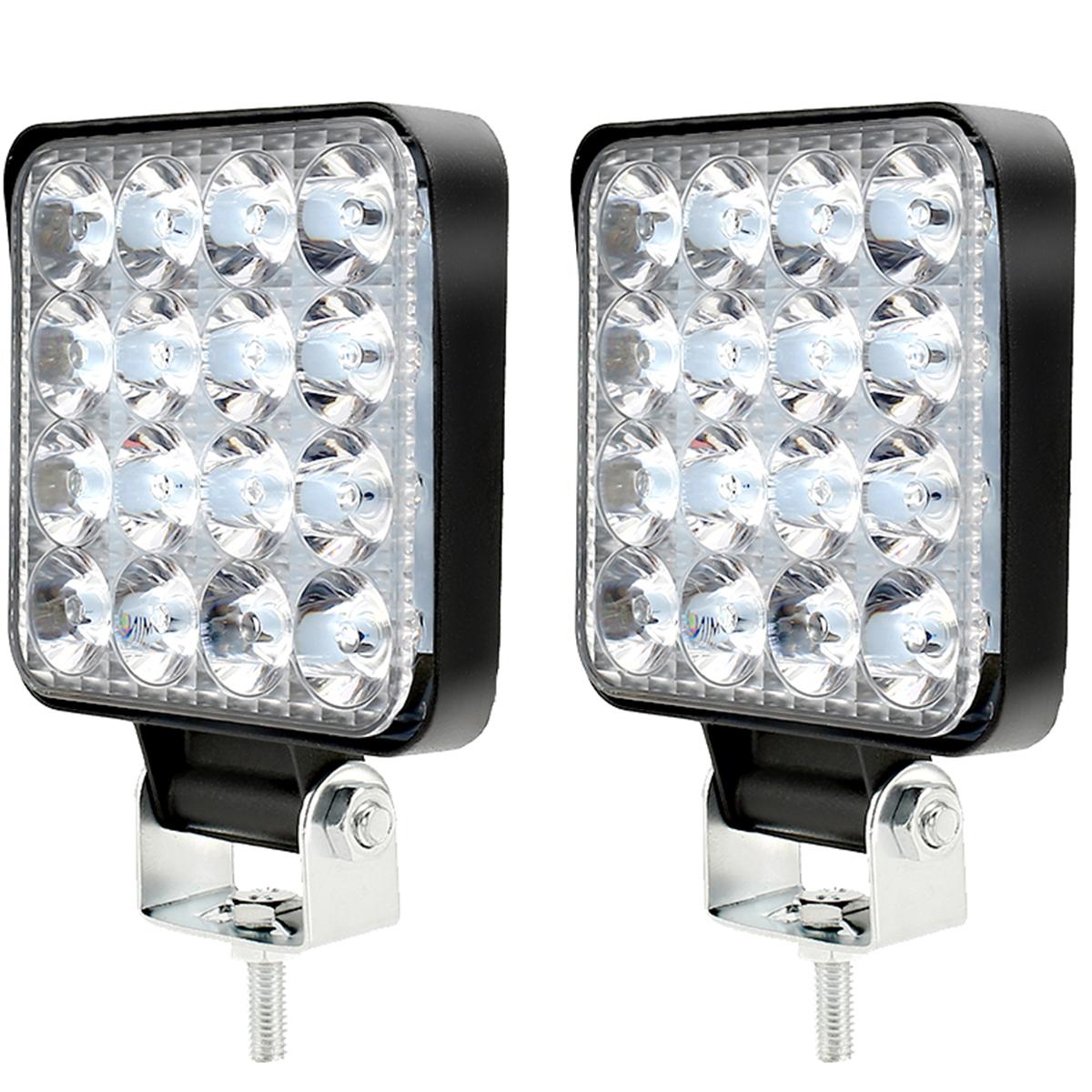 

Водонепроницаемый светодиодный рабочий прожектор 12 В 48 Вт внедорожный прожектор комбинированный фара для джипа грузовика мотоцикла трактора лодки