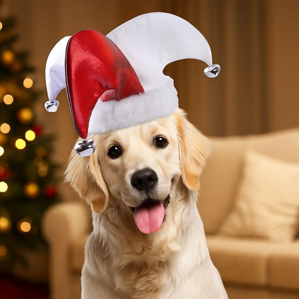 Breathable Pet Dog Clown Hat Cute Dog Party Hat Funny Clown Costume Hat Festival