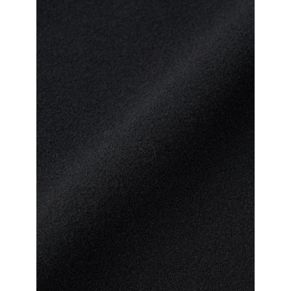 Gu Cozy Melton Half Coat Model