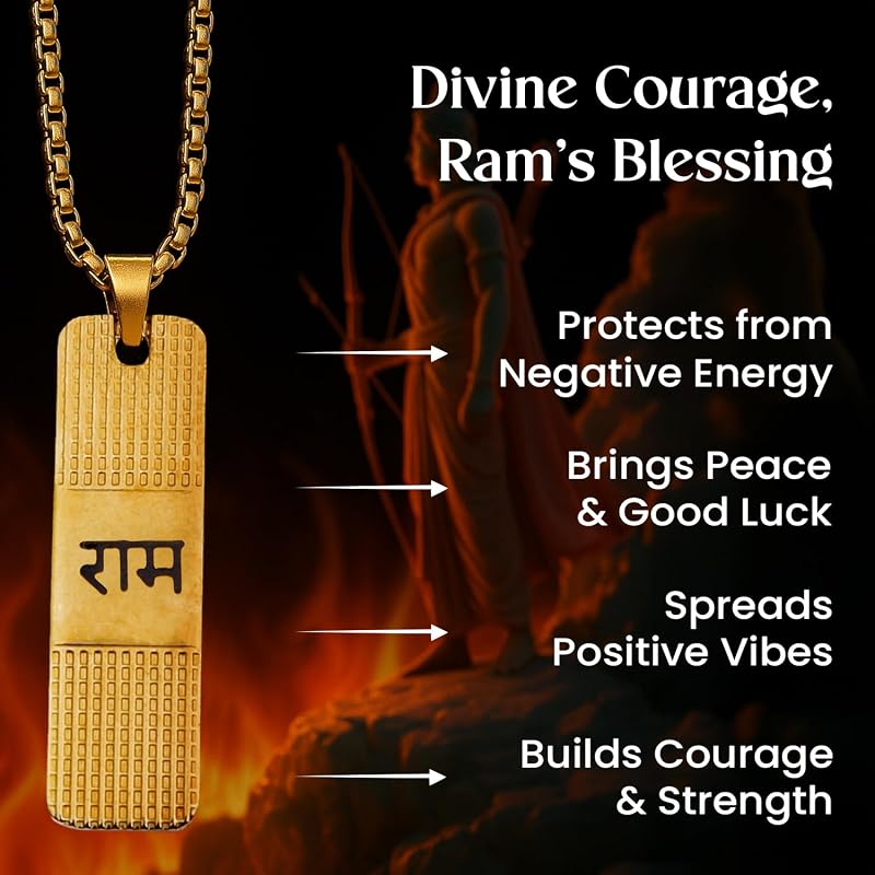 Astrotalk Gold Plated Shree Ram Kavach | Divine Protection & Strength | 108 Hours Energized by Top Astrologers | Engrave