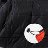 USB Heated Camping Sleeps Bag For Adults 4 Heat Zones Adjustable Hood Light Weight Polyester Outdoor Use